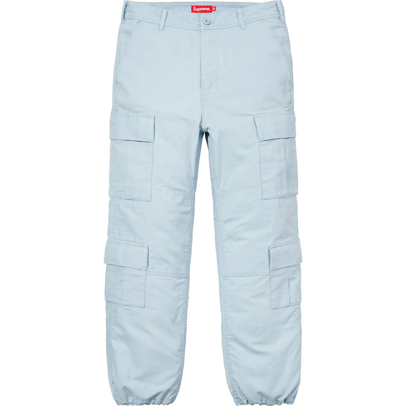 Buy Nuon Light Blue Mid-Rise Cargo Jeans from Westside